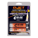 Quest Q-Jet™ C18-4W White Lightning Complete 2-Motor Launch Pack - Q6125