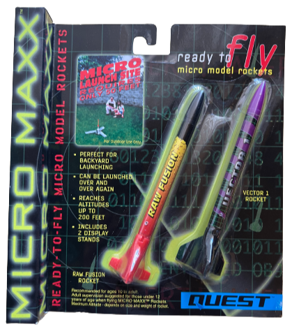 Quest Micro Maxx™ Raw Fusion & Vector 1 Dual Rocket Pack - Q5644